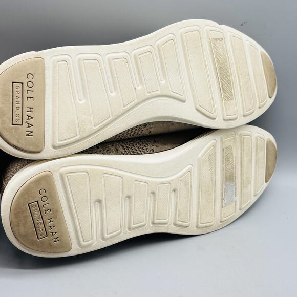 Cole Haan Shoes Womens 11 Beige ØriginalGrand Stitchlite Wingtip Oxford Lace Up - Picture 9 of 11